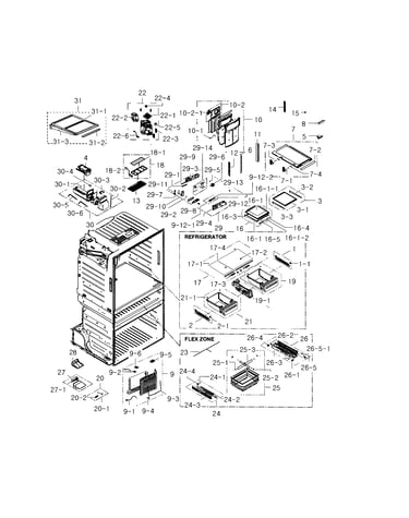 Refrigerator / icemaker