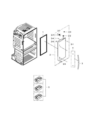 Refrigerator door r