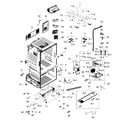 Samsung RF23HCEDBSR/AA-01 cabinet diagram