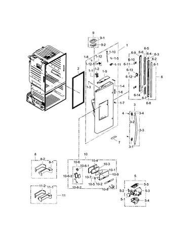 Fridge door l