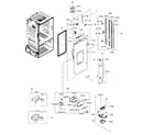 Samsung RF23HCEDBSR/AA-06 fridge door l diagram