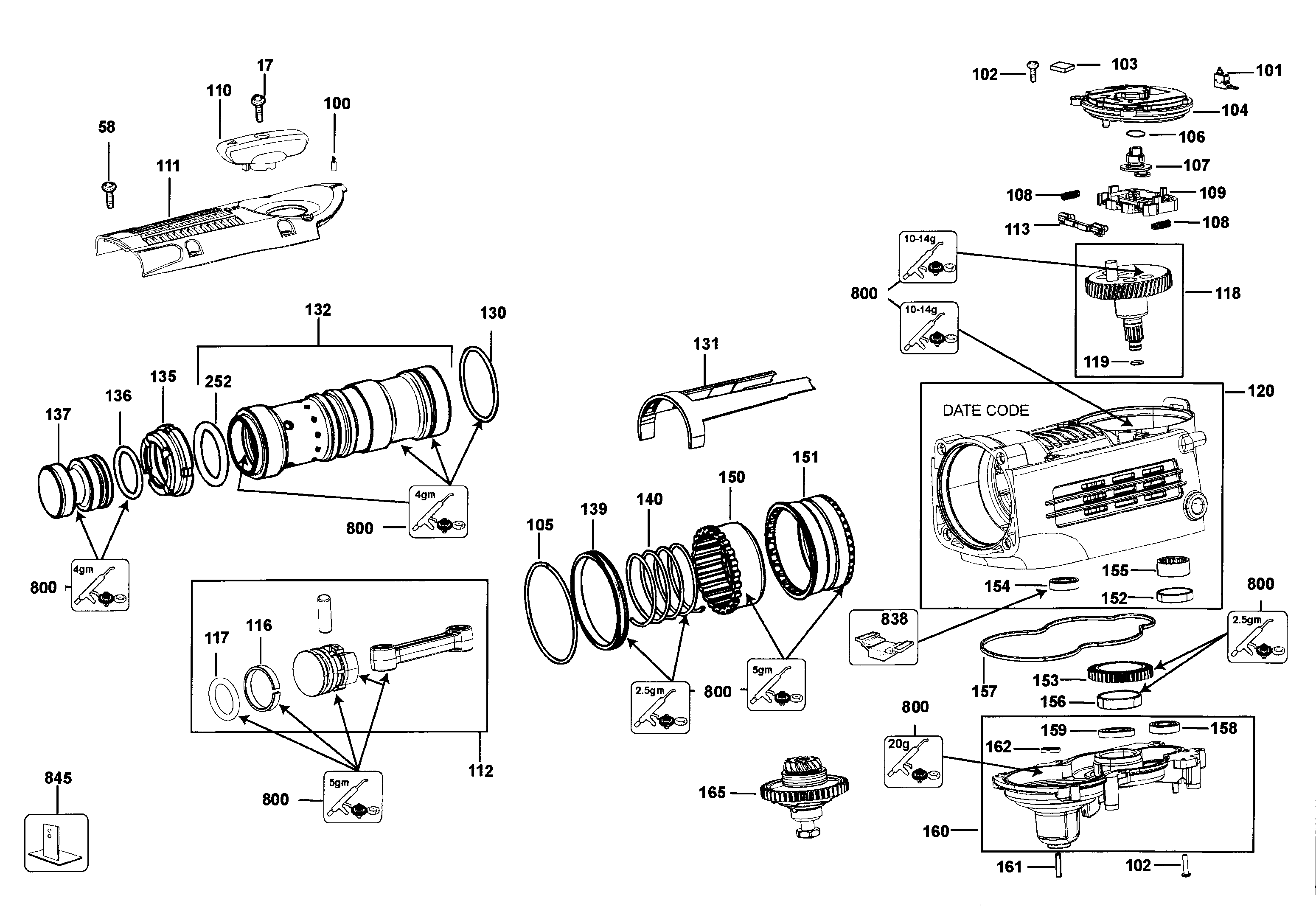 Rear assy