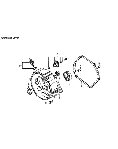 Crankcase cover