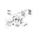 Samsung NE594R0ABSR/AA-01 main assy diagram