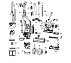 Bissell 3910 main assy diagram