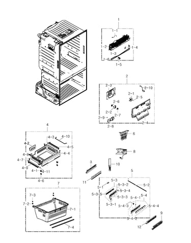 Freezer assy/ icemaker