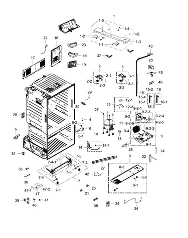 Cabinet assy