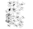 Samsung RF23HCEDBWW/AA-01 fridge diagram