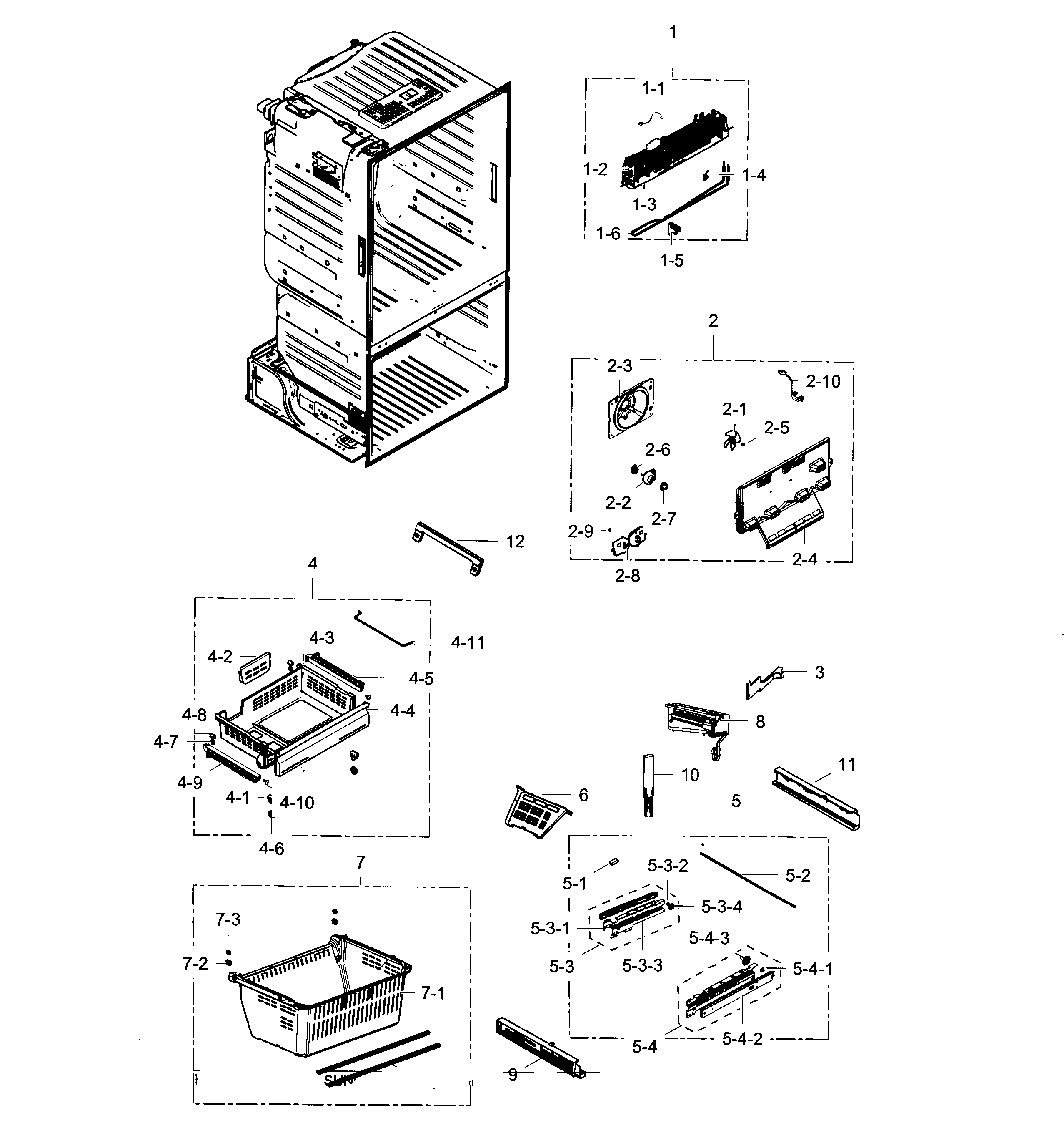 Freezer / icemaker