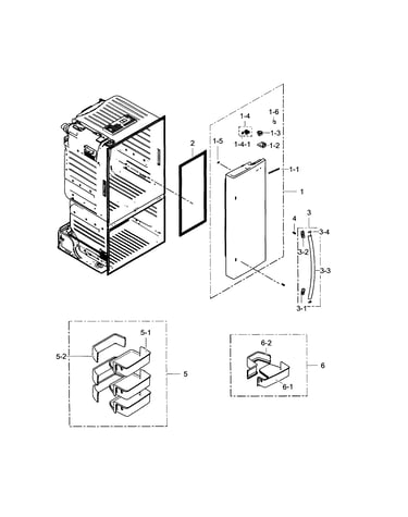 Fridge door r