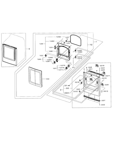 Frame front & door