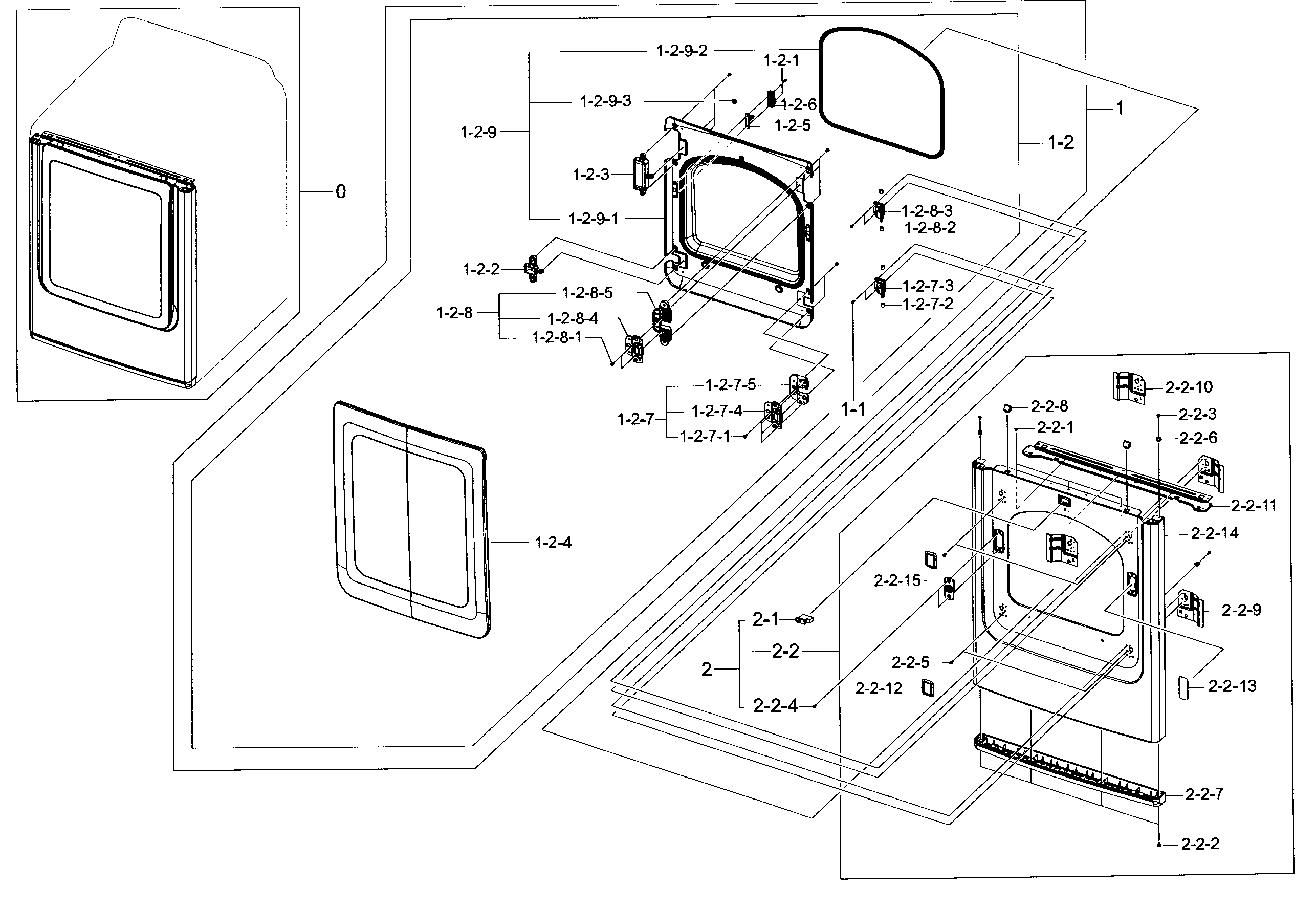 Frame front & door