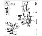 Bissell 8531 main assy diagram