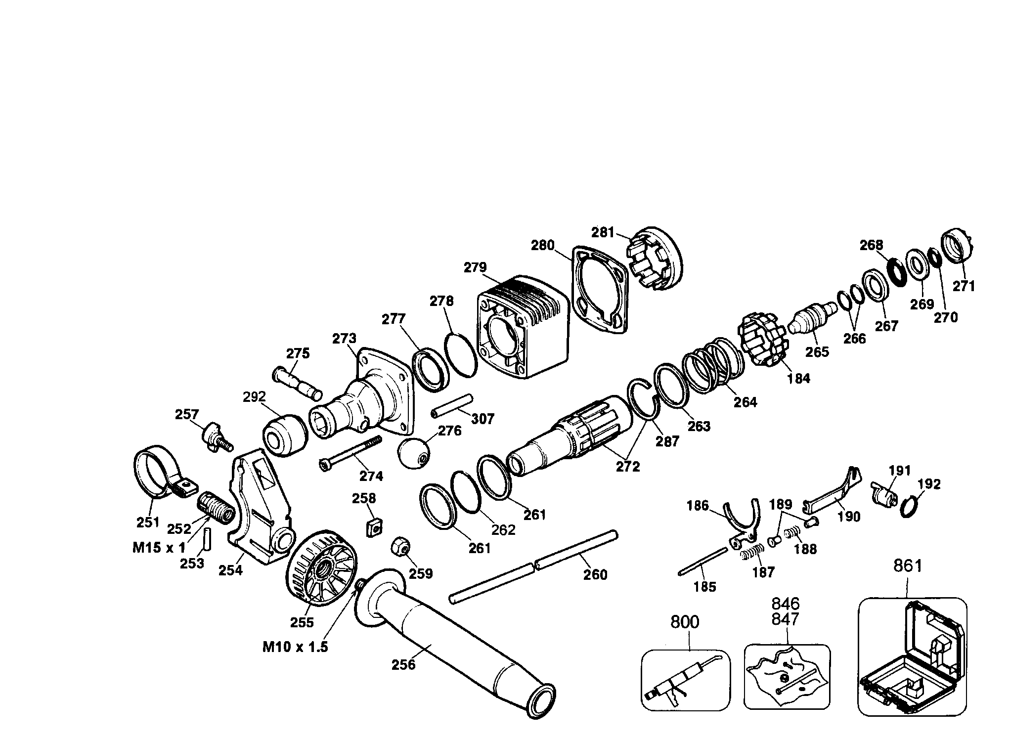 Motor/handle