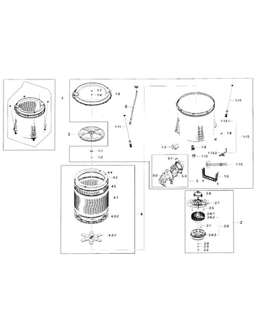 Tub assy