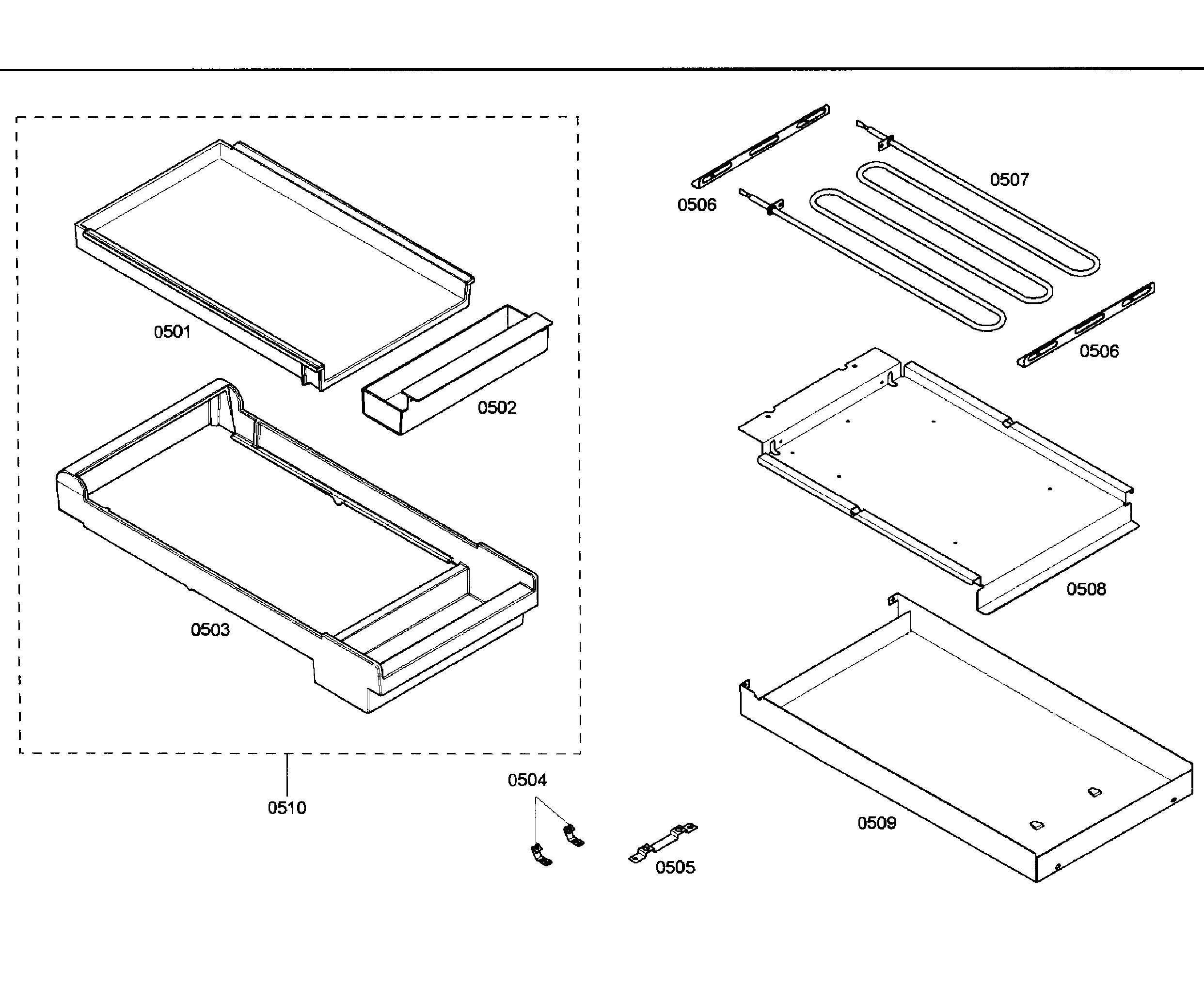 Griddle assy