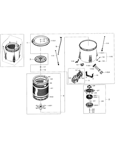 Tub assy