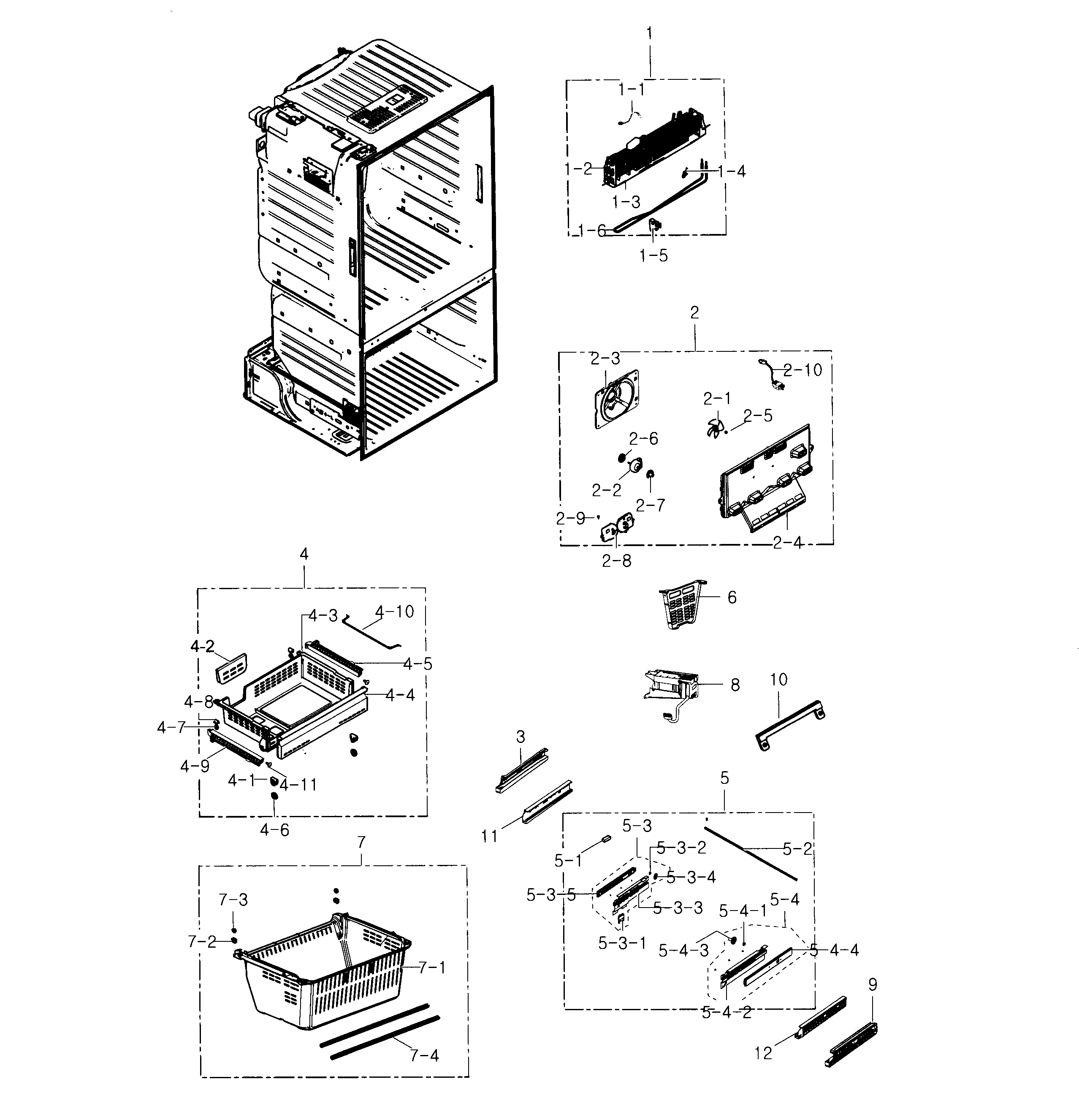 Freezer / icemaker
