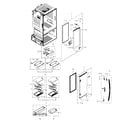 Samsung RF23HTEDBSR/AA-02 fridge door diagram