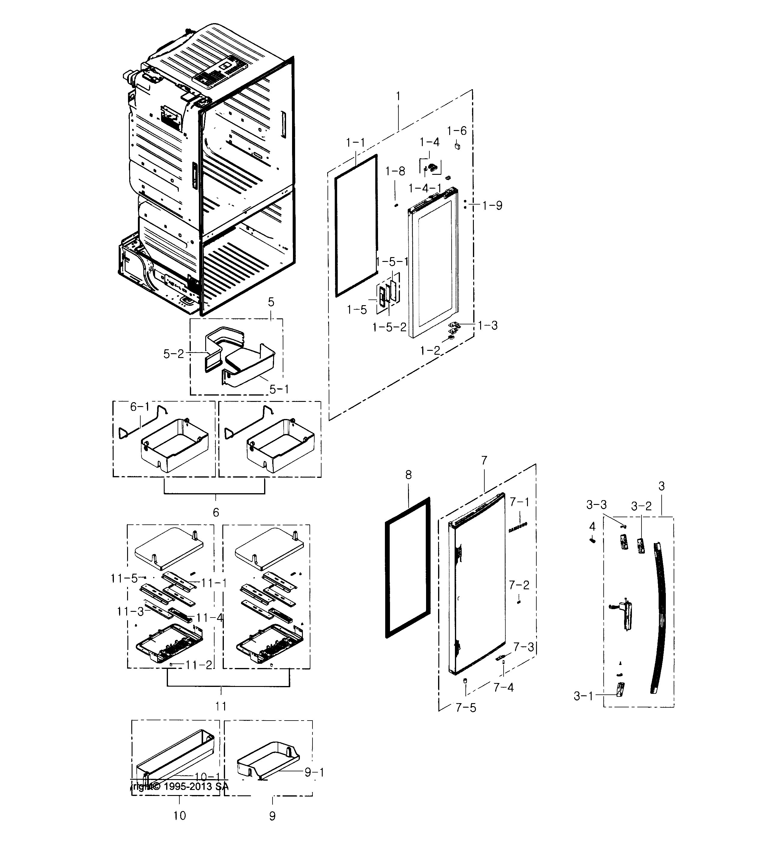 Fridge door