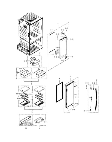 Fridge door r