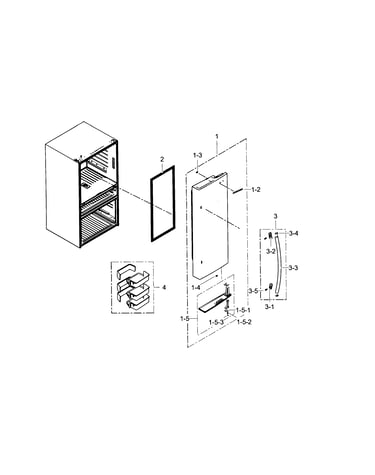 Fridge door r