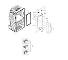 Samsung RF25HMEDBBC/AA-03 fridge door r diagram
