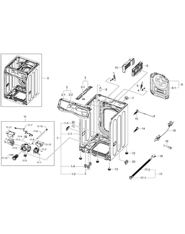 Frame assy