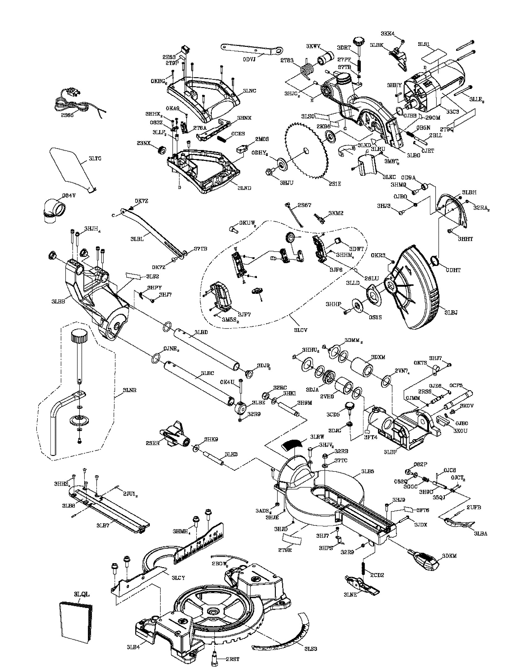 Saw assy