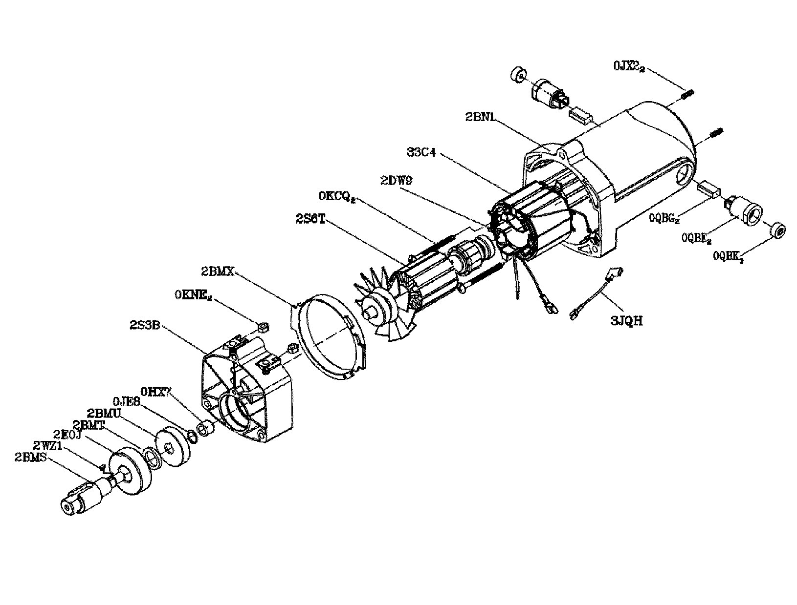 Motor assy
