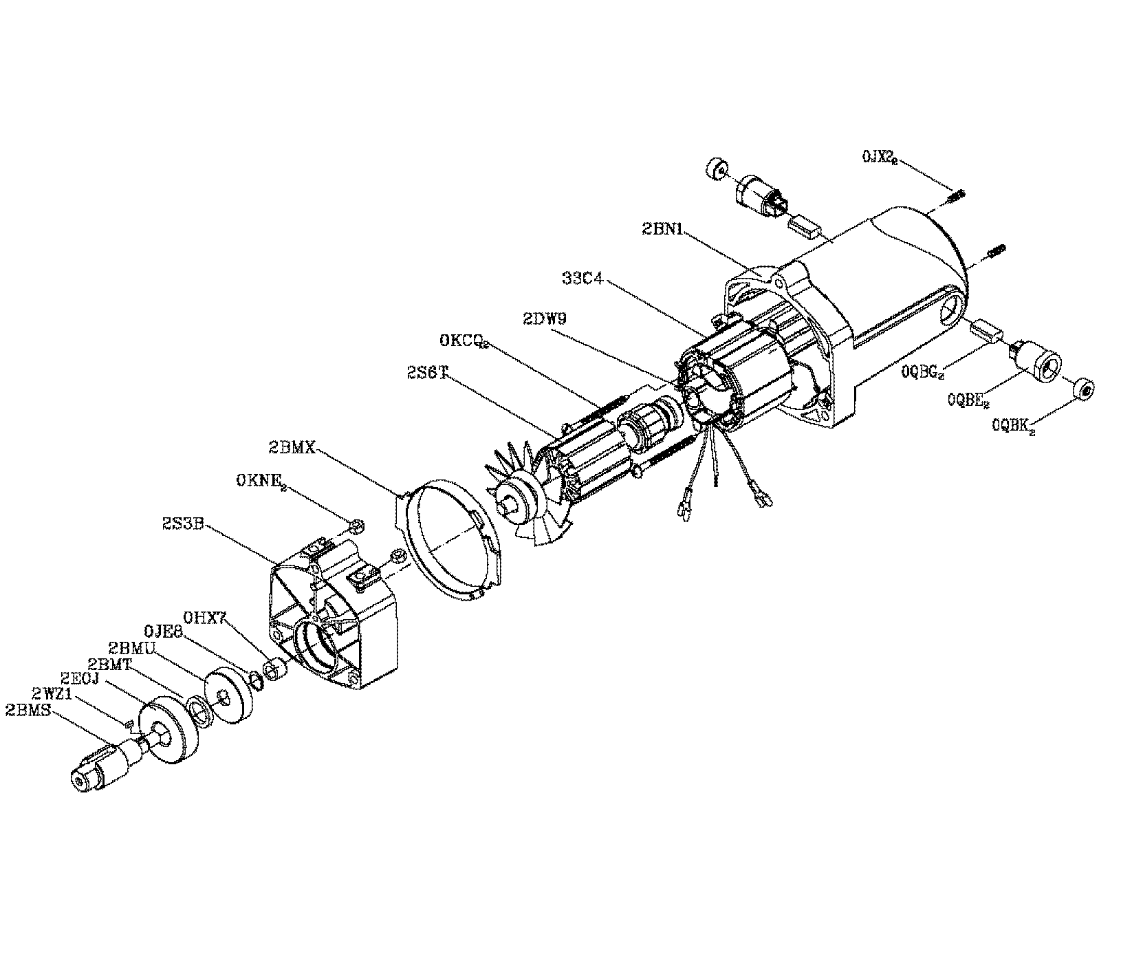 Motor assy