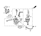 Generac GP5500-5939-5 carburetor diagram