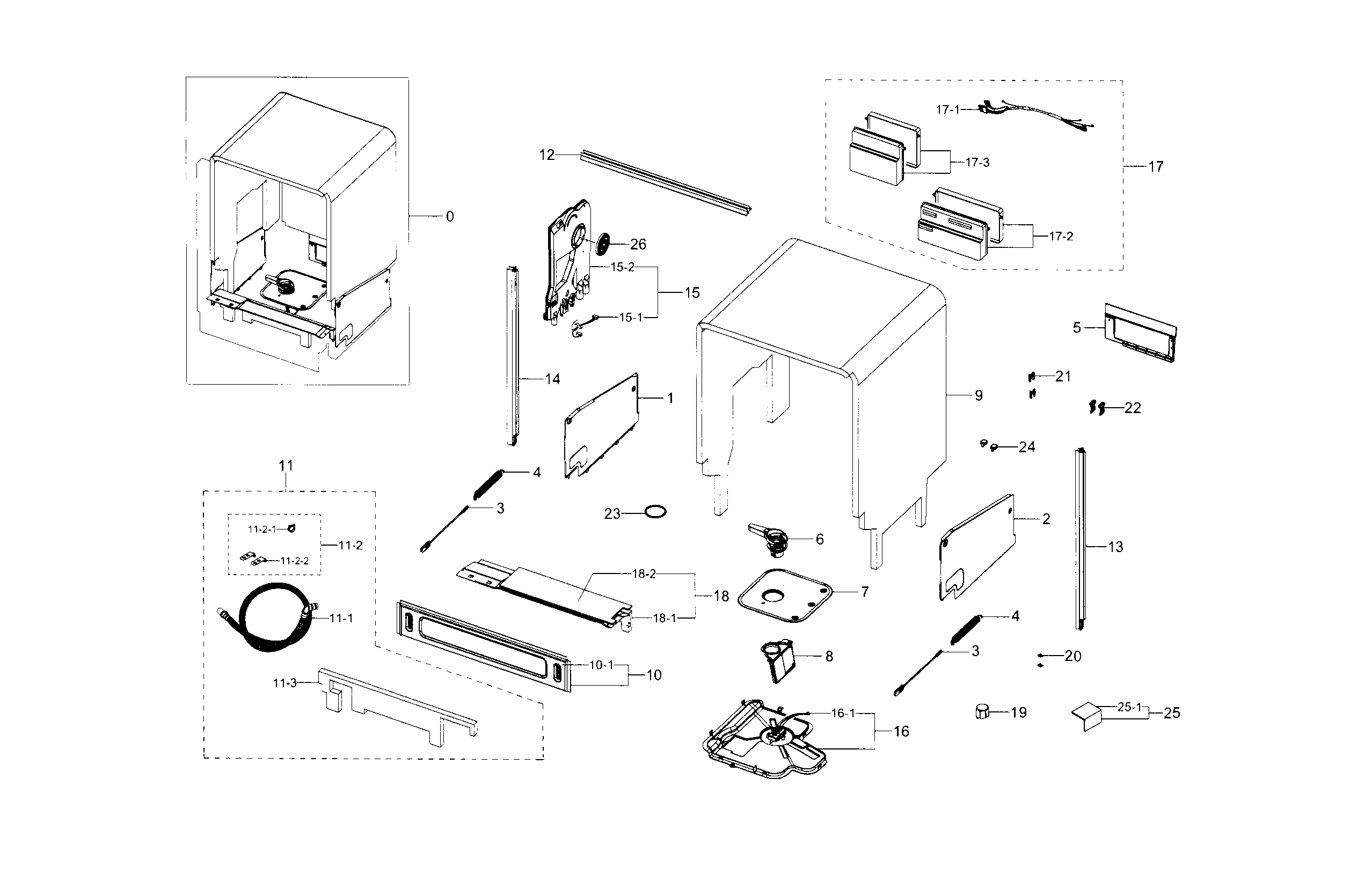 Case assy