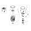 Samsung WA456DRHDWR/AA-03 tub parts diagram