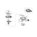 Samsung DW80J3020UB/AA-00 pump assy diagram