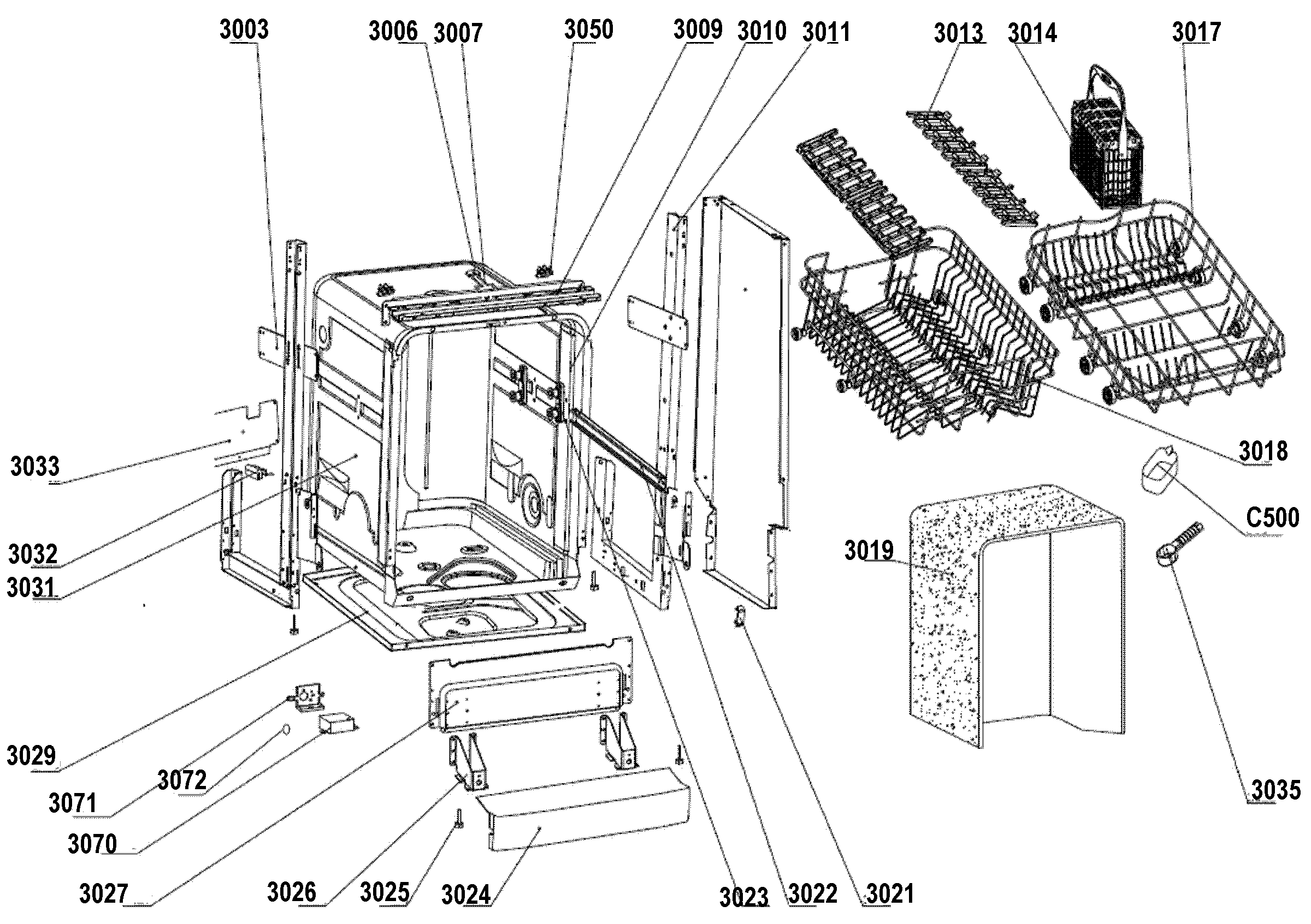 Cabinet assy