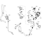 Bosch SHE3AR56UC/21 pump assy diagram