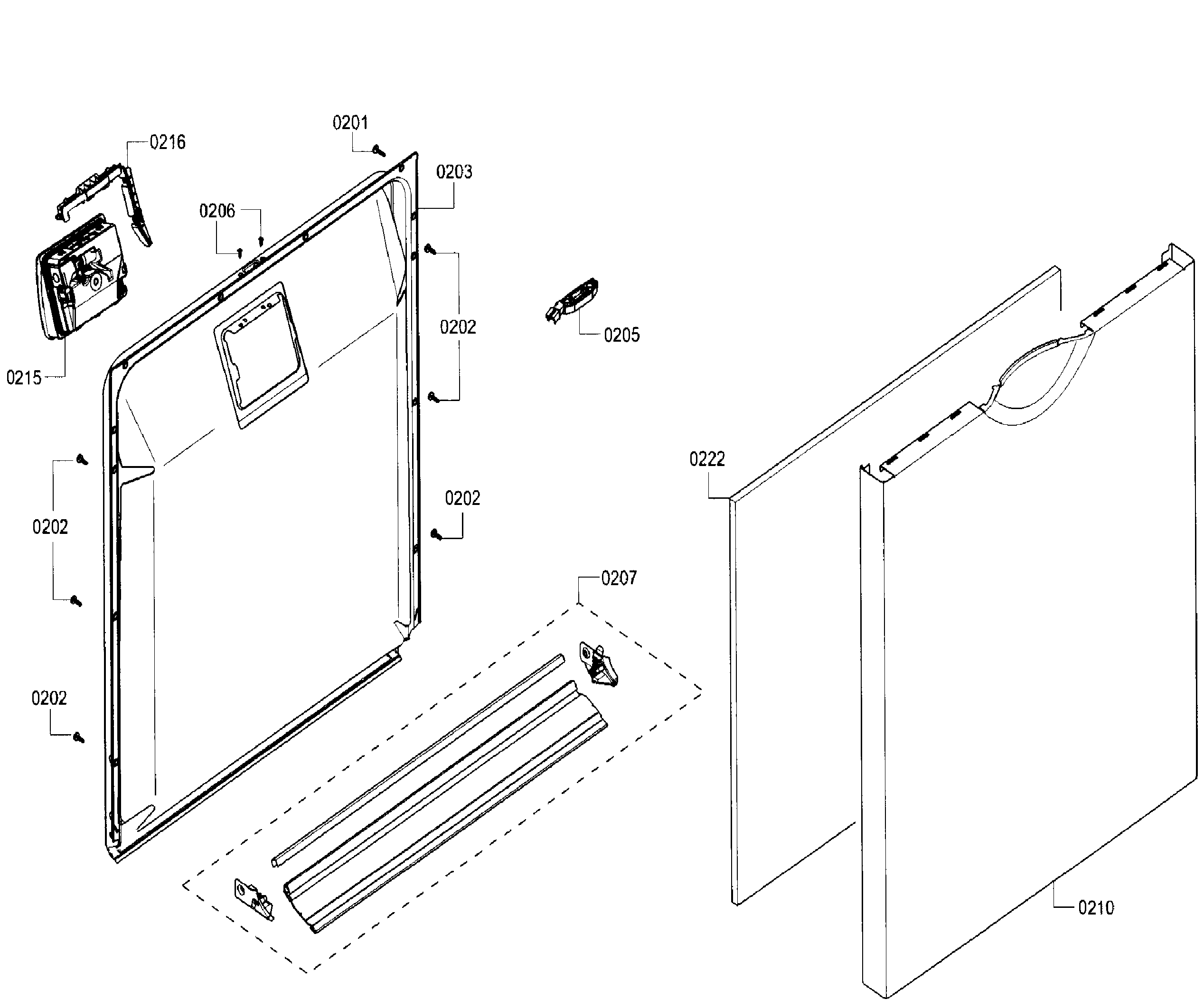 DOOR ASSY