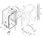 Bosch SHE3ARF6UC/21 cabinet diagram