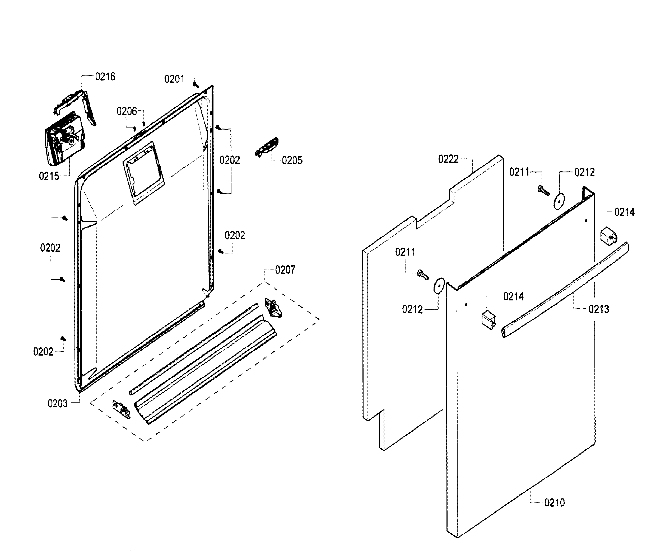 Door assy