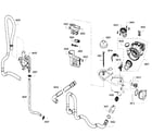 Bosch SHX4ATF5UC/21 pump assy diagram