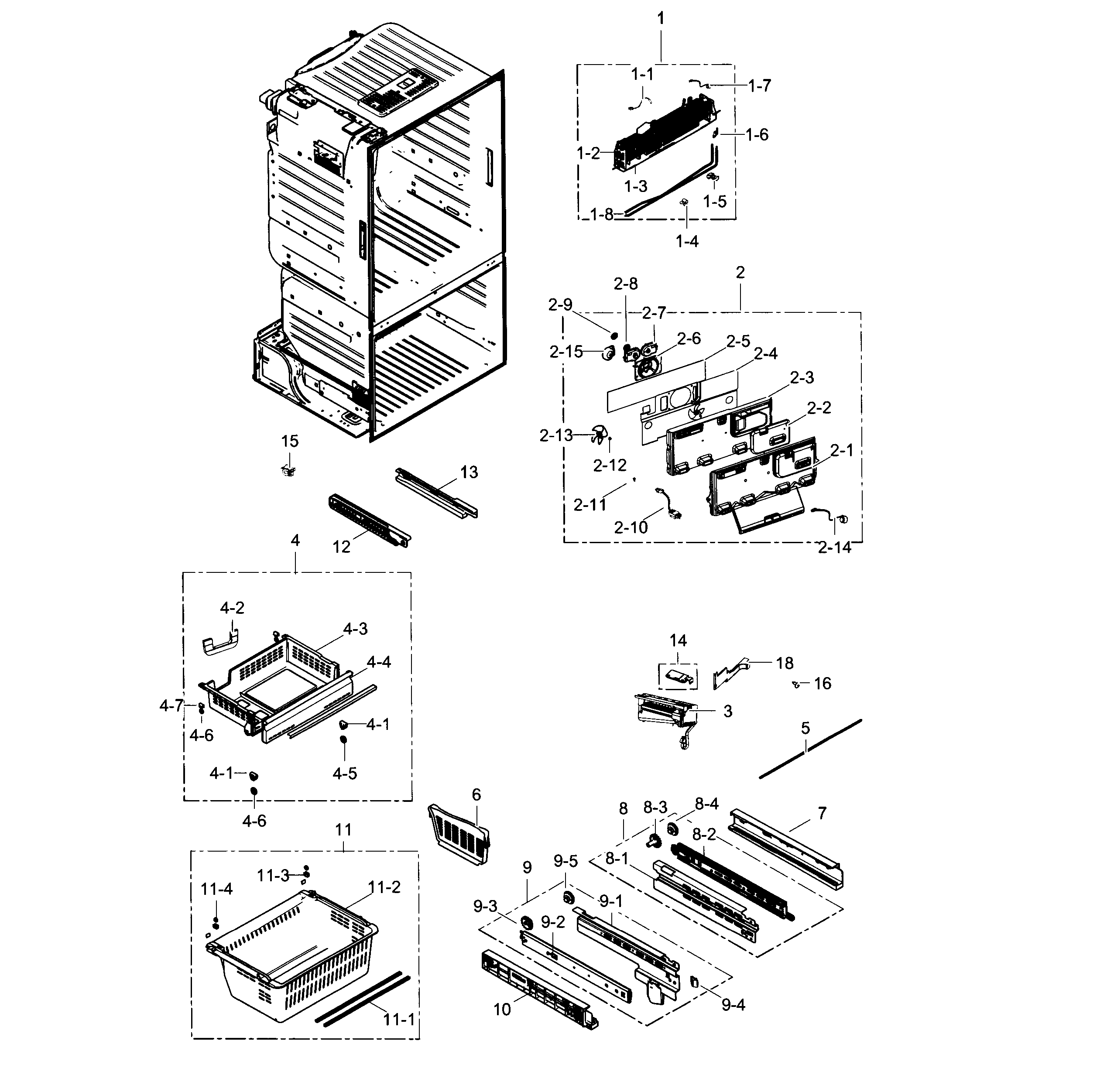 Freezer / icemaker