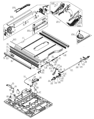 Table assy