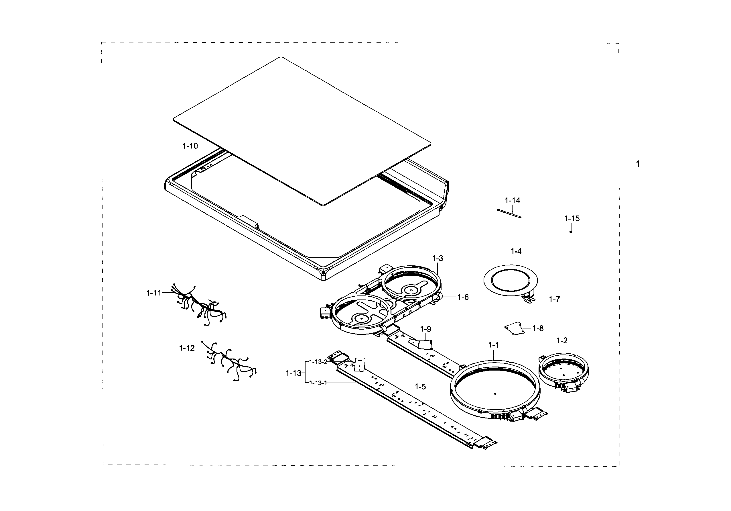 Cooktop asy