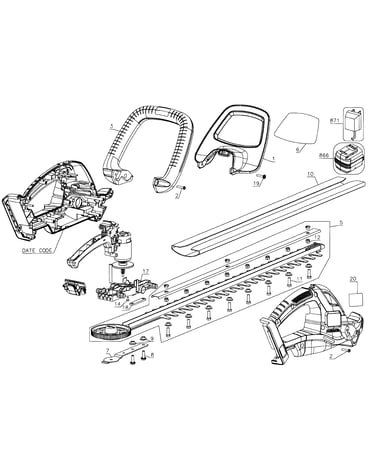 Trimmer assy