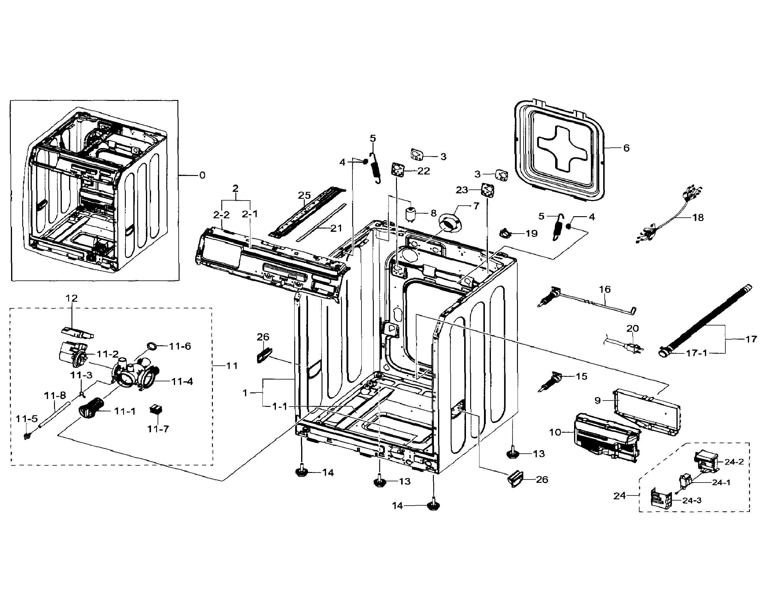 Frame & cover parts