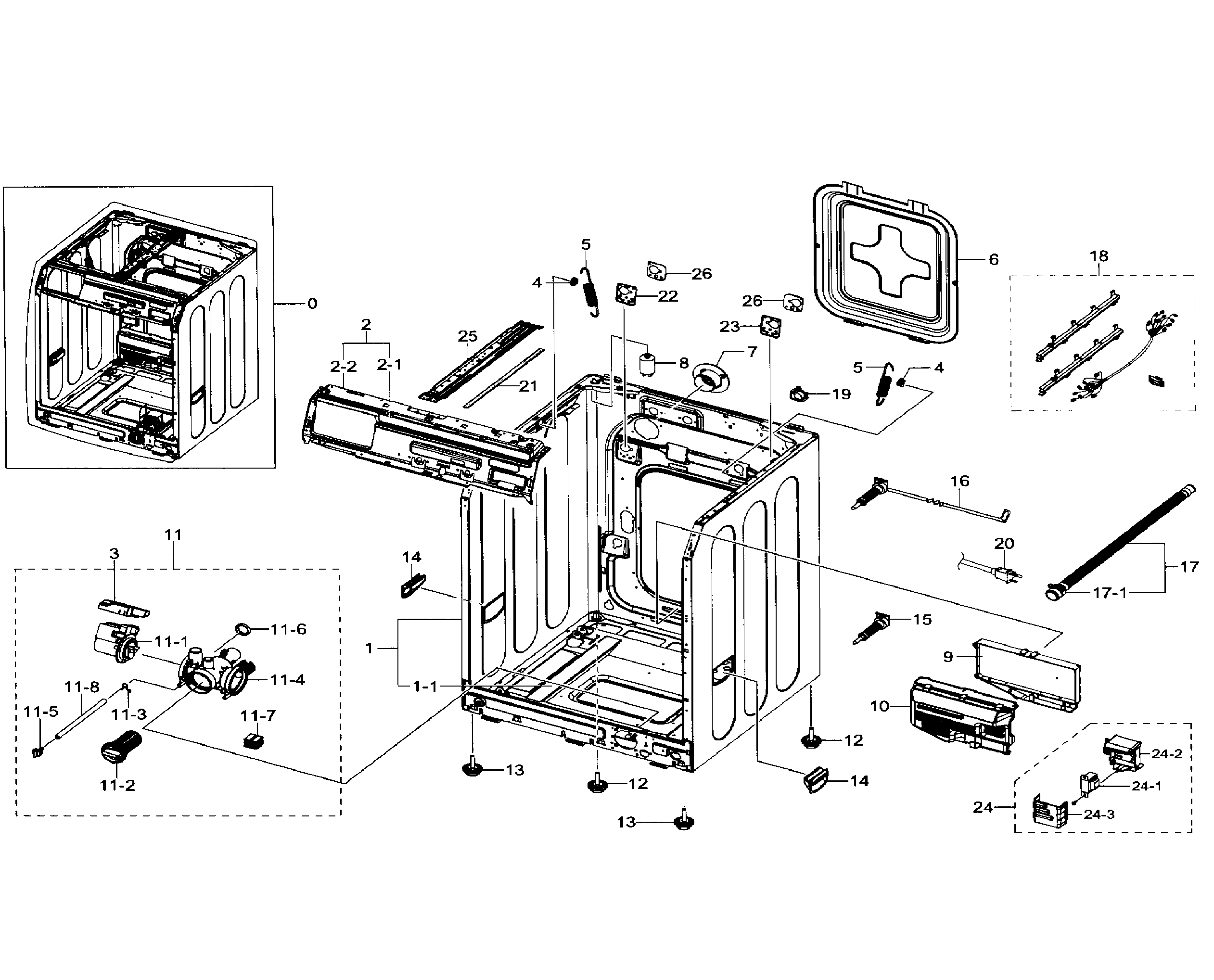 Frame & cover parts