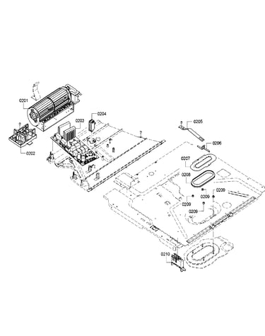 Vent & pcb assy