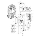 Samsung RF28HMEDBBC/AA-01 refrigerator door l diagram