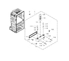 Samsung RF28HMEDBBC/AA-02 flexzone door diagram